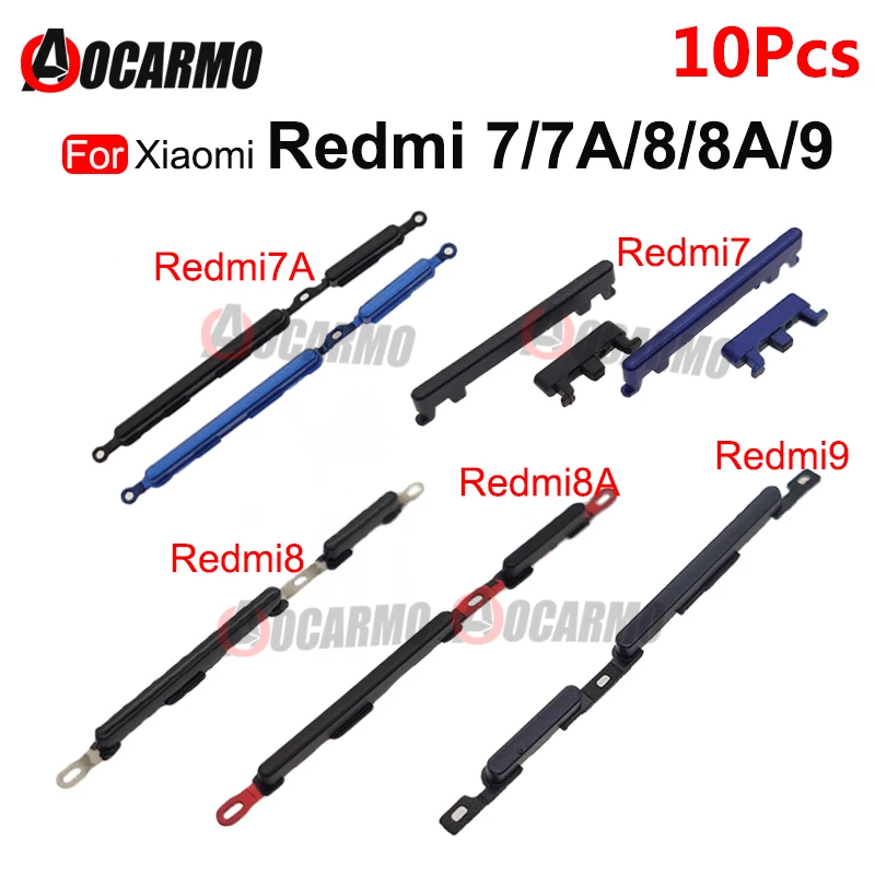 Боковая кнопка включения/выключения громкости для Xiaomi Redmi 7 7A 8 8A 9, 10 шт., запасные части для ремонта
Боковая кнопка включения/выключения громкости для Xiaomi Redmi 7 7A 8 8A 9, 10 шт., запасные части для ремонта