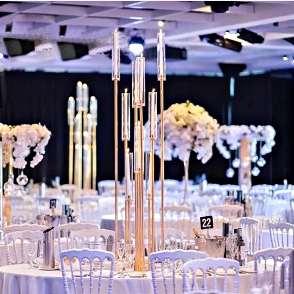 8 Heads 1.2m Simple wrought iron multi-head candlestick wedding stage metal road guide main table lighting decoration ornaments
8 Heads 1.2m Simple wrought iron multi-head candlestick wedding stage metal road guide main table lighting decoration ornaments