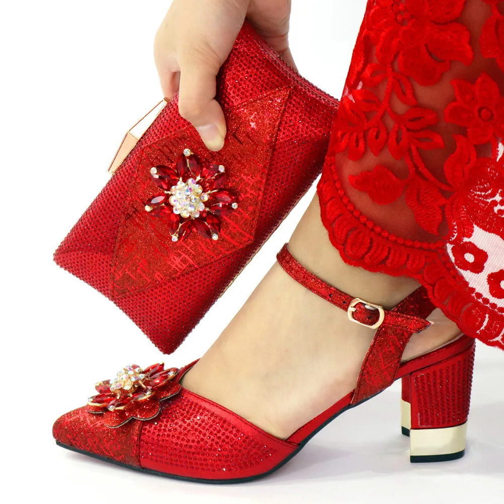 Luxury Red Pumps Shoes With Purse Bag Women's High Heels Sandals And Clutch Handbag Set CR128 Femmes Chaussures Height 7.5Cm
Luxury Red Pumps Shoes With Purse Bag Women's High Heels Sandals And Clutch Handbag Set CR128 Femmes Chaussures Height 7.5Cm