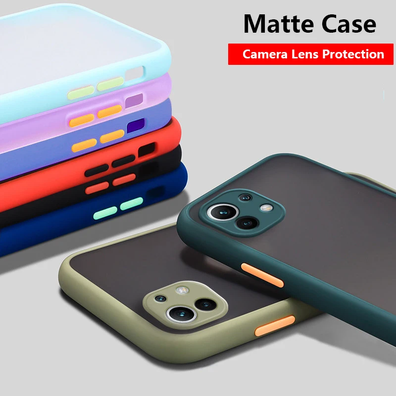 Shockproof Armor Matte Case For Xiaomi Mi 11 Lite 10T 10 9 Poco F3 M3 X3 Redmi 9T 9A 9C Note 10 Pro Max 10 5G 9S 9 8 Clear Cover
Shockproof Armor Matte Case For Xiaomi Mi 11 Lite 10T 10 9 Poco F3 M3 X3 Redmi 9T 9A 9C Note 10 Pro Max 10 5G 9S 9 8 Clear Cover