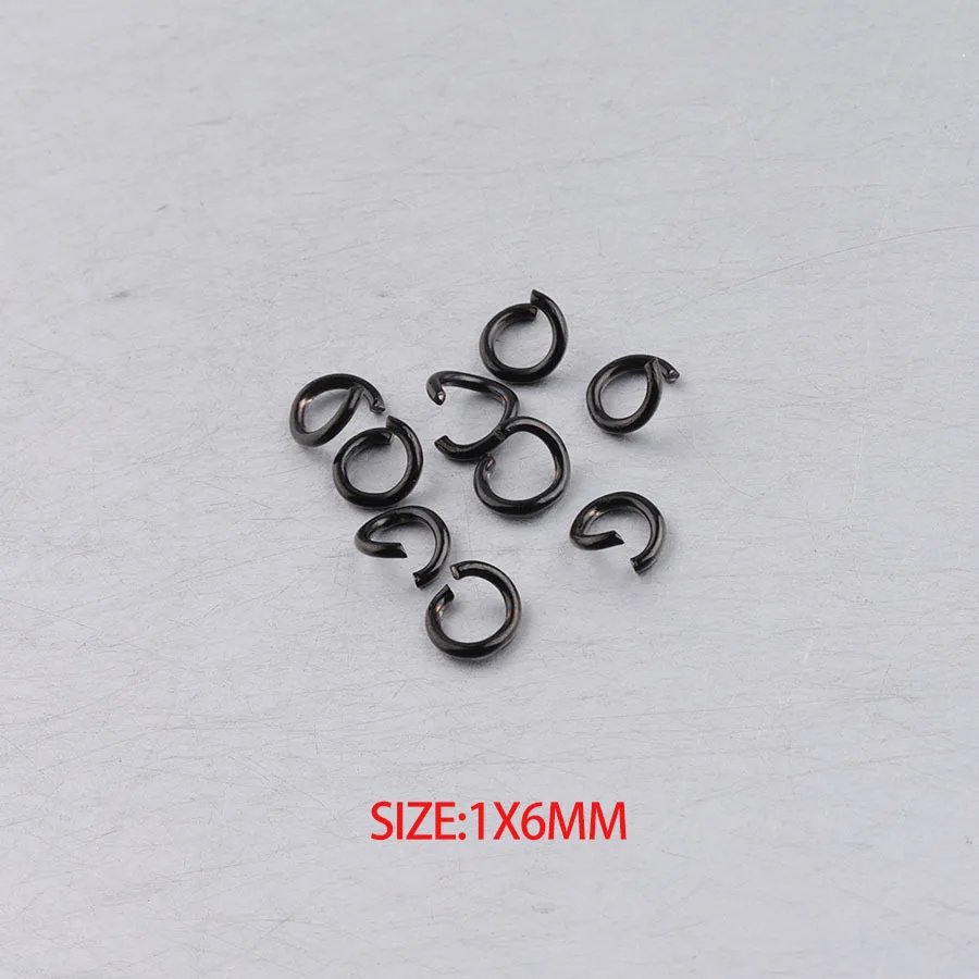 1.2*7mm Stainless Steel Open Jump Ring Open Ring Connectors For Necklace making Finding Accessories kits 100pcs each pack
1.2*7mm Stainless Steel Open Jump Ring Open Ring Connectors For Necklace making Finding Accessories kits 100pcs each pack