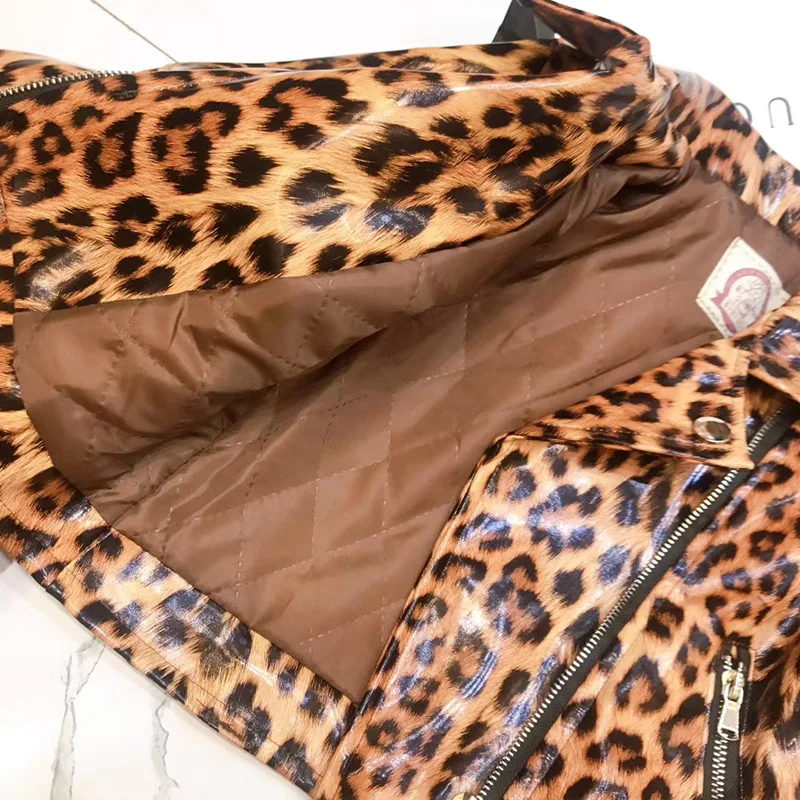 Leopard Leather Jackets for Kids Girls Faux Leather outerwear for Toddler Girls PU Leather coats Children clothes for 2-6T
Leopard Leather Jackets for Kids Girls Faux Leather outerwear for Toddler Girls PU Leather coats Children clothes for 2-6T