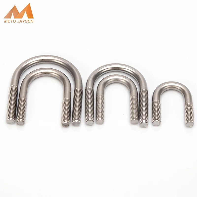 Stainless Steel 304 U-shaped Bolt M6 M8 U Style Screw Buckle Bolts Construction and Installation Solid Fastener
Stainless Steel 304 U-shaped Bolt M6 M8 U Style Screw Buckle Bolts Construction and Installation Solid Fastener