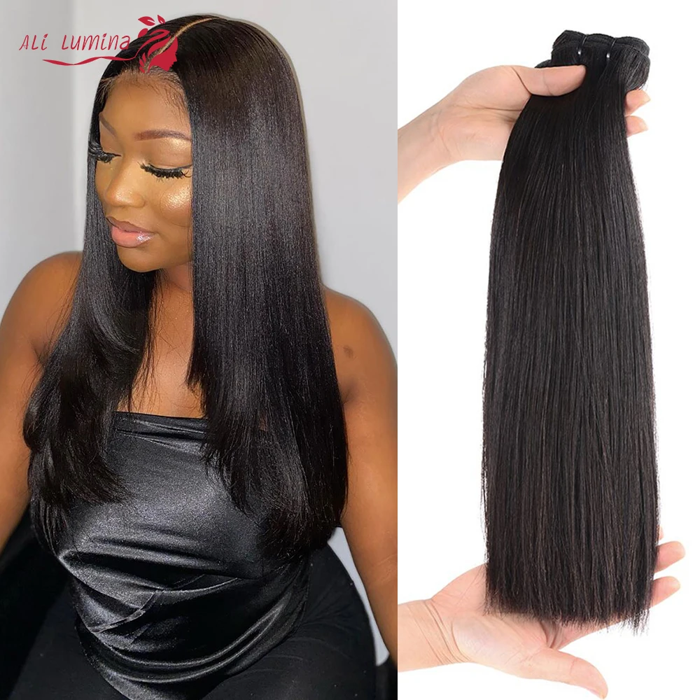 Double Drawn Straight Bundles Virgin Brazilian Hair Weave Human Hair Bundles Natural Color Human Hair Extension 50g Per Bundle
Double Drawn Straight Bundles Virgin Brazilian Hair Weave Human Hair Bundles Natural Color Human Hair Extension 50g Per Bundle