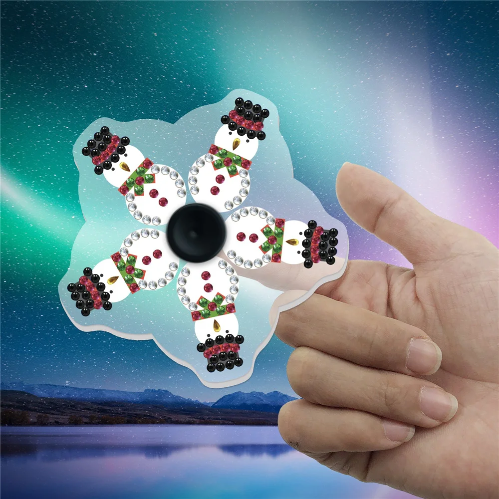 DIY sticking diamond embroidery, diamond painting, decompression fingertip spinning top, a decompression toy gift for children
DIY sticking diamond embroidery, diamond painting, decompression fingertip spinning top, a decompression toy gift for children