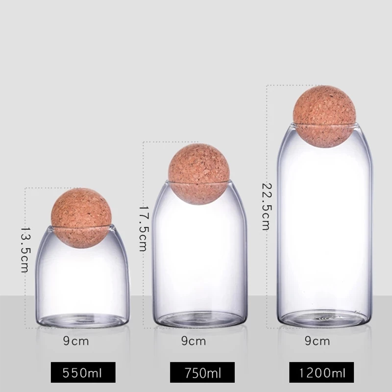 Creative circular glass storage box of kitchen household seal corks storage tanks coffee grain of dried fruit storage tank
Creative circular glass storage box of kitchen household seal corks storage tanks coffee grain of dried fruit storage tank