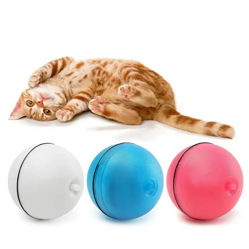 Cat Toy Ball USB Electrical Smart Interactive Pet LED Rolling Flash Ball Blue White Pink for Home Cat Dog Playing Supplies
Cat Toy Ball USB Electrical Smart Interactive Pet LED Rolling Flash Ball Blue White Pink for Home Cat Dog Playing Supplies