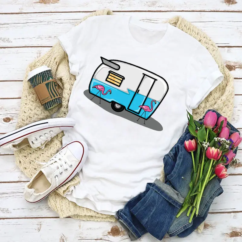 Women's T-shirt Harajuku Graphic T-shirt Bike Mountain Print Ladies Summer T-shirt Short Sleeve Top Ladies T-shirt
Women's T-shirt Harajuku Graphic T-shirt Bike Mountain Print Ladies Summer T-shirt Short Sleeve Top Ladies T-shirt