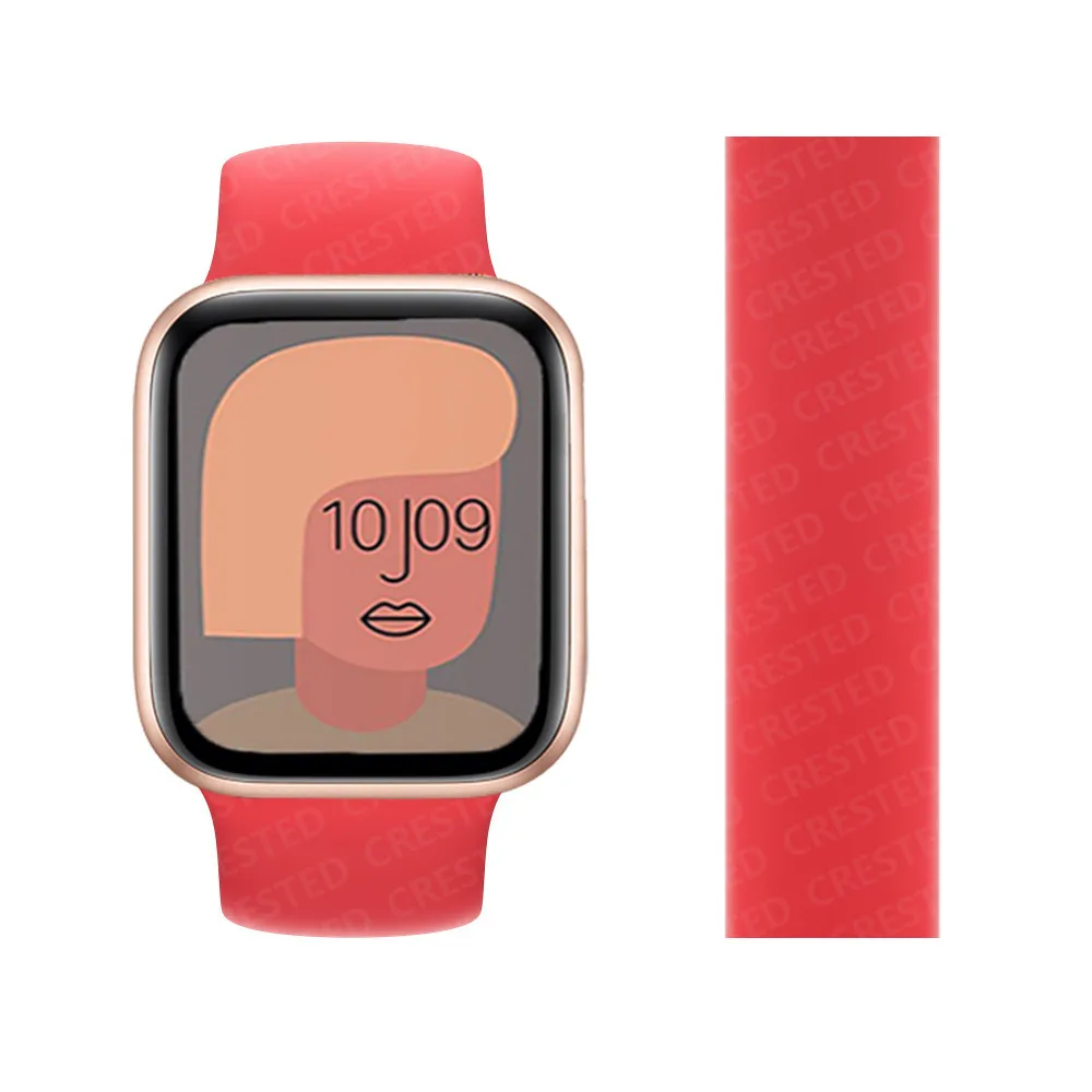 Solo loop band for Apple Watch strap 44mm 42mm 38mm 40mm soft silicone watchband bracelet correa Apple watch serie 6 SE 5 4 3 2
Solo loop band for Apple Watch strap 44mm 42mm 38mm 40mm soft silicone watchband bracelet correa Apple watch serie 6 SE 5 4 3 2