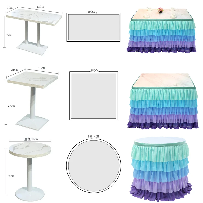1pc 5 Layer Tulle Table Skirt Table Skirts Tableware Baby Shower Birthday Party Decorations Banquet Wedding Home Party Supplies
1pc 5 Layer Tulle Table Skirt Table Skirts Tableware Baby Shower Birthday Party Decorations Banquet Wedding Home Party Supplies