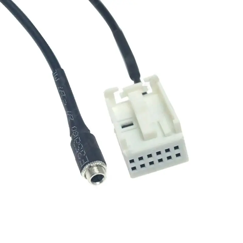 3.5mm 12PIN Female Plug Input Music Cable Wire for BM-W E39/53/60/61 X5 AUX IN Adapter
3.5mm 12PIN Female Plug Input Music Cable Wire for BM-W E39/53/60/61 X5 AUX IN Adapter