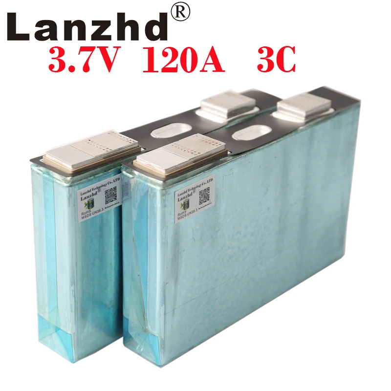 2-20PCS 3.7V 120A 40Ah 3C battery lithium Single aluminum shell DIY Batteries for Electric car RV Solar Energy storage system
2-20PCS 3.7V 120A 40Ah 3C battery lithium Single aluminum shell DIY Batteries for Electric car RV Solar Energy storage system