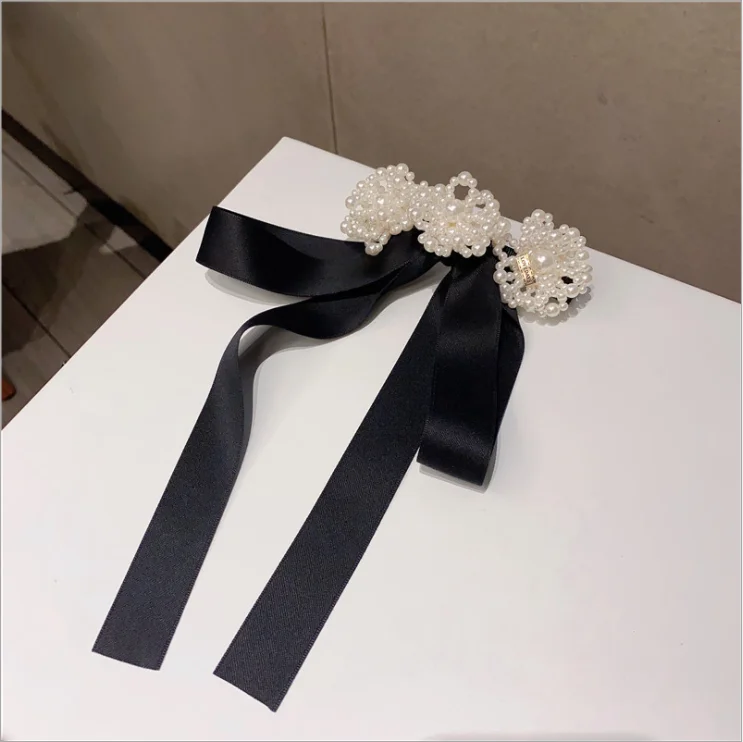 Fringe Bowknot Pearl Flower Hairpins Headdress Hair Accessories Top Clip Spring Clip Female
Fringe Bowknot Pearl Flower Hairpins Headdress Hair Accessories Top Clip Spring Clip Female