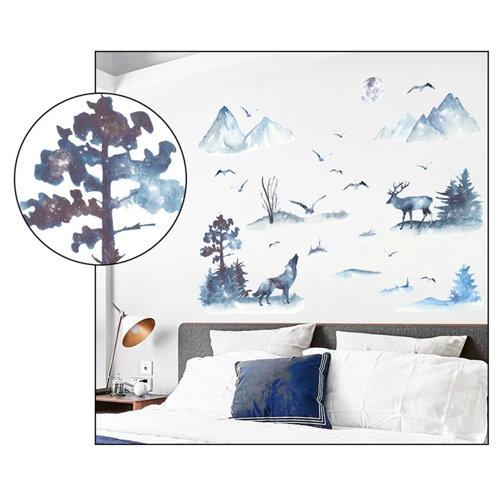 Nordic style DIY landscape wall stickers PVC living room bedroom home decoration waterproof glue wall
Nordic style DIY landscape wall stickers PVC living room bedroom home decoration waterproof glue wall