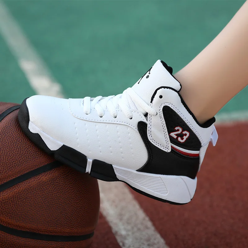 High Top Boys Basketball Jordan Shoes Children Trainning Sneakers Leather Teenagers Basketball Shoes Girls Sport 31-39 Outdoor
High Top Boys Basketball Jordan Shoes Children Trainning Sneakers Leather Teenagers Basketball Shoes Girls Sport 31-39 Outdoor