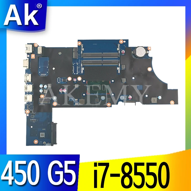 

For HP ProBook 450 G5 Laptop Motherboard With SR3LC i7-8550u 930MX 2GB L00825-601 L00825-001 DA0X8CMB6E0 100% Tested Fast Ship