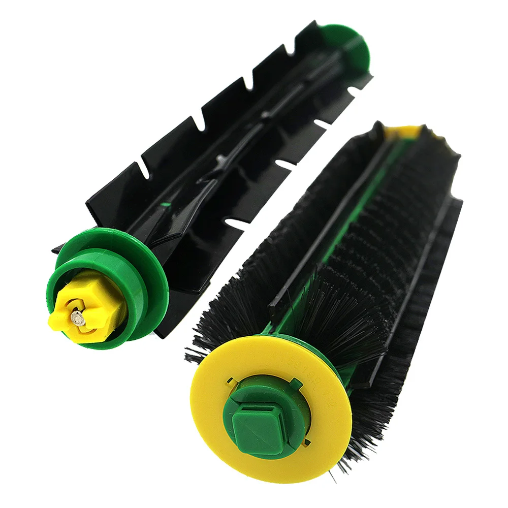 

1set Bristle Brush +Flexible Beater Brush For iRobot Roomba 500 Series 510 520 530 535 540 550 560 570 vacuum Cleaner parts