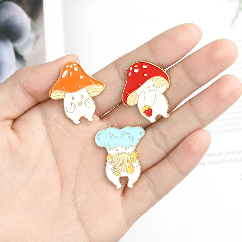 Rinhoo 2021 New Mushroom Enamel Pin Cute Cartoon Bag Lapel Pin For Women Girls Fashion Plant Brooch Pin Jewelry Gift
Rinhoo 2021 New Mushroom Enamel Pin Cute Cartoon Bag Lapel Pin For Women Girls Fashion Plant Brooch Pin Jewelry Gift