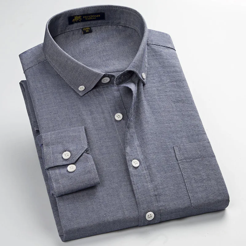 100% Cotton Oxford Men Dress Shirts High Quality Men's Classic style Formal Business Social Shirts Working Wear No-iron
100% Cotton Oxford Men Dress Shirts High Quality Men's Classic style Formal Business Social Shirts Working Wear No-iron