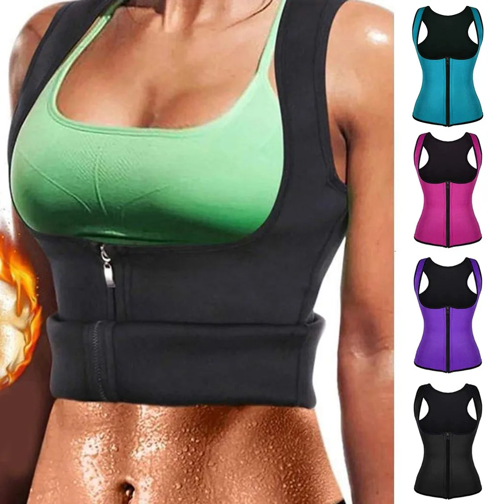 Zipper Strappy Women Fitness Corset Sport Body Shaper Vest Women Waist Trainer Workout Slimming Ladies Sport Protection 825#Q
Zipper Strappy Women Fitness Corset Sport Body Shaper Vest Women Waist Trainer Workout Slimming Ladies Sport Protection 825#Q