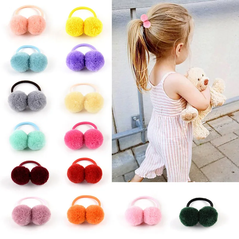 Small Solid Double Fur Ball With Elastic Rope Handmade Hair Band For Kids Girls Hair Accessories 1.4*0.6*0.6cm
Small Solid Double Fur Ball With Elastic Rope Handmade Hair Band For Kids Girls Hair Accessories 1.4*0.6*0.6cm