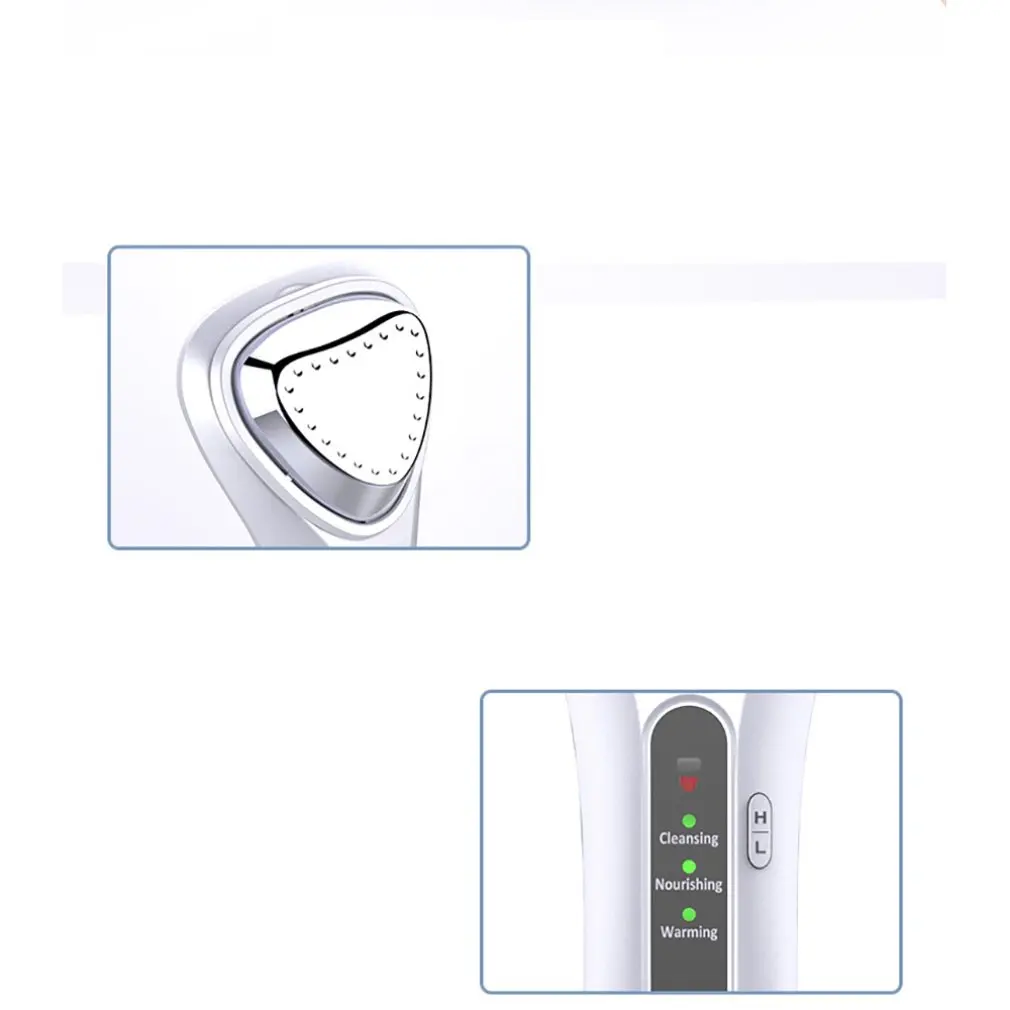 Beauty Skin Rejuvenation Instrument Face Iontophoresis Beauty Instrument Heating Vibration Massage Introduction Instrument
Beauty Skin Rejuvenation Instrument Face Iontophoresis Beauty Instrument Heating Vibration Massage Introduction Instrument