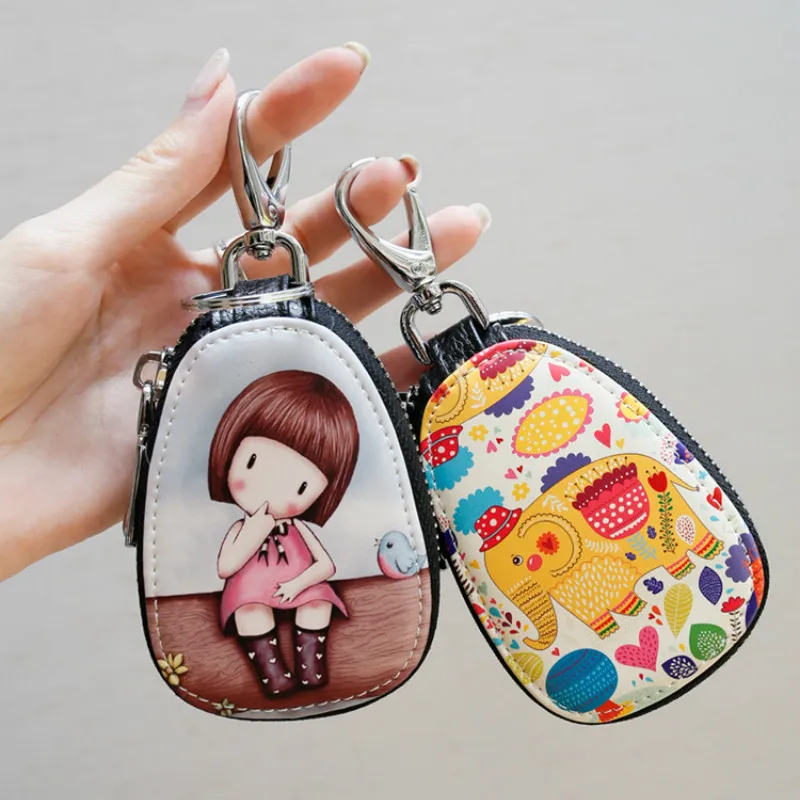 Fashion Cartoon Women Key Bag Girl students Leather Key Wallets Key Case for Car Key Chains Cover New Lovely zipper Key holder
Fashion Cartoon Women Key Bag Girl students Leather Key Wallets Key Case for Car Key Chains Cover New Lovely zipper Key holder