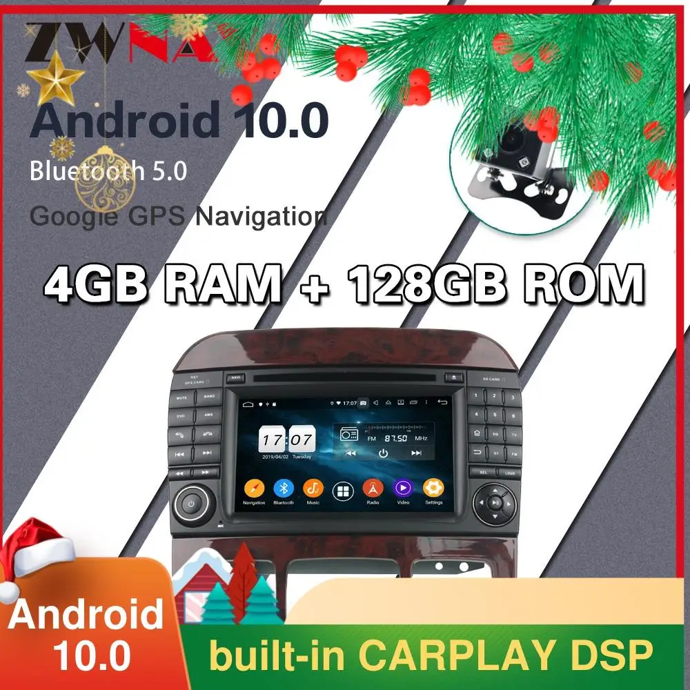 128GB Carplay Android 10.0 screen Car Multimedia DVD Player for BENZ S-Class BT GPS Navi Auto Radio Audio Music Stereo Head unit
128GB Carplay Android 10.0 screen Car Multimedia DVD Player for BENZ S-Class BT GPS Navi Auto Radio Audio Music Stereo Head unit