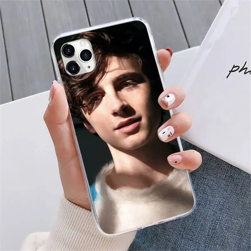 Timothee Chalamet Phone Case For iphone 12 5 5s 5c se 6 6s 7 8 plus x xs xr 11 pro max mini