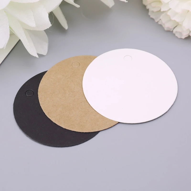 100x Blank Round Kraft Paper Hang Tags Wedding Party Favor Label Price Gift Card
100x Blank Round Kraft Paper Hang Tags Wedding Party Favor Label Price Gift Card