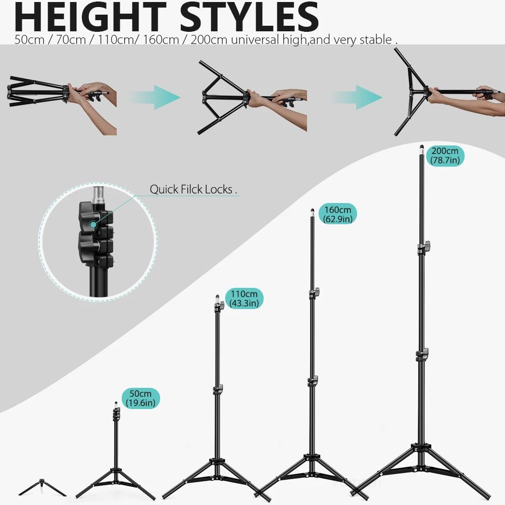 Vamson Phone Camera Tripod Compatible with Most Cell Phones, DSLRs, Digital Cameras and Action Cameras for and Live Video VLS02C
Vamson Phone Camera Tripod Compatible with Most Cell Phones, DSLRs, Digital Cameras and Action Cameras for and Live Video VLS02C