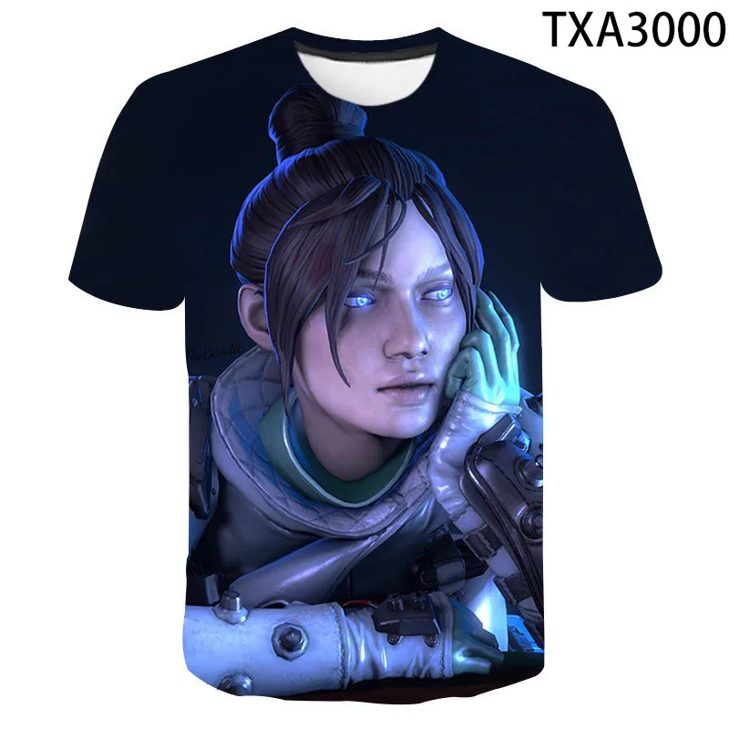 Summer New Apex Legends Streetwear Fashion T-shirt Boy Girl Kids 3D Printed Casual Short Sleeve Men Women Children Cool Tops Tee
Summer New Apex Legends Streetwear Fashion T-shirt Boy Girl Kids 3D Printed Casual Short Sleeve Men Women Children Cool Tops Tee