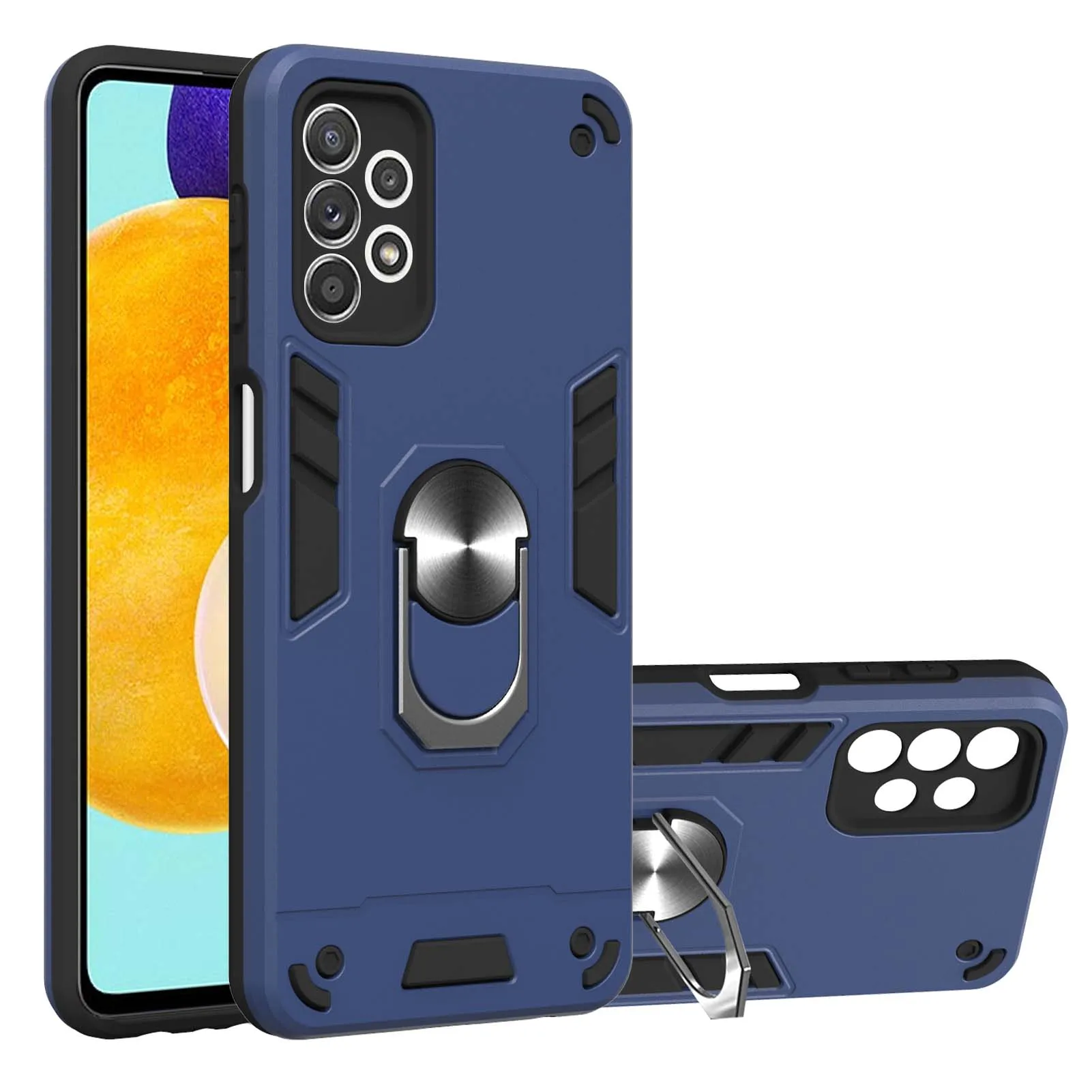 Hybrid Phone Case For Samsung A72 A52 A32 A02S A21S A71 A51 A41 A31 A21 A11 Stand Holder Ring Cover For Galaxy A50 A30 S A20 A10
Hybrid Phone Case For Samsung A72 A52 A32 A02S A21S A71 A51 A41 A31 A21 A11 Stand Holder Ring Cover For Galaxy A50 A30 S A20 A10