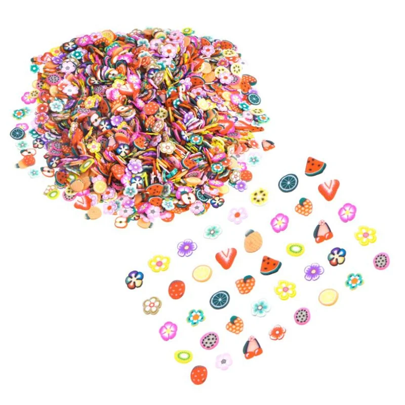 

1000Pcs/pack Mixed Animal Fruit Nail Art Resin Cake Heart UV Resin Epoxy Mold Filler For Diy Jewelry Making Tools