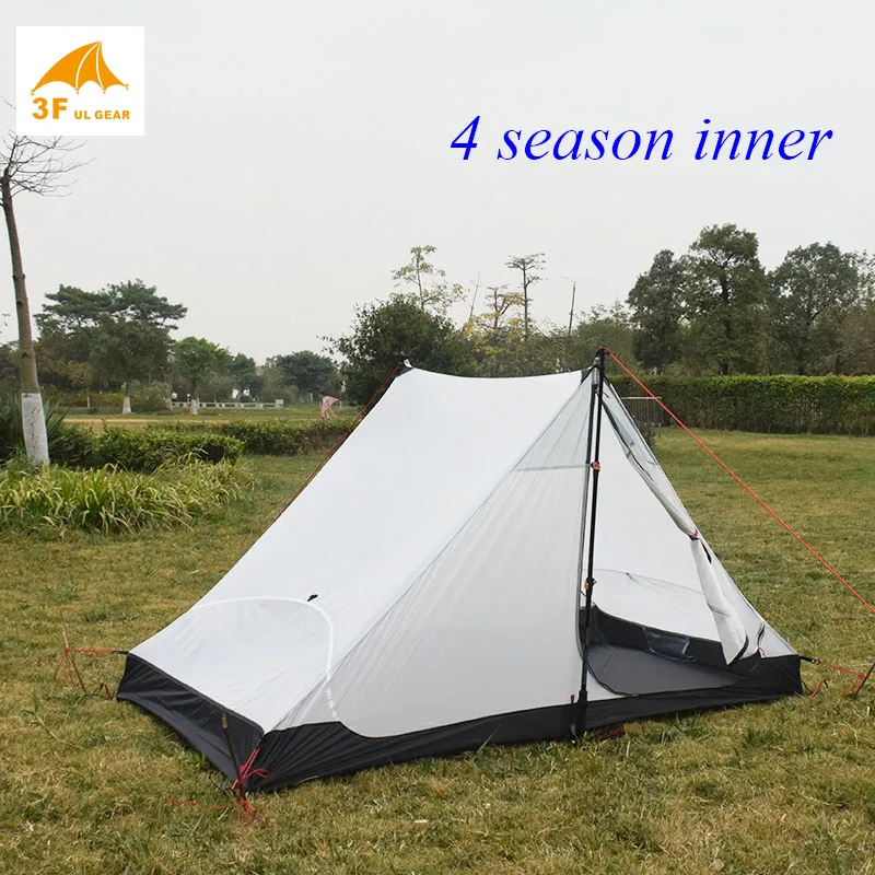LanShan 2 3F 2 Person no see um Ultralight Camping Tent 3 Seasons / 4 seasons 15D Silnylon Rodless Tent
LanShan 2 3F 2 Person no see um Ultralight Camping Tent 3 Seasons / 4 seasons 15D Silnylon Rodless Tent