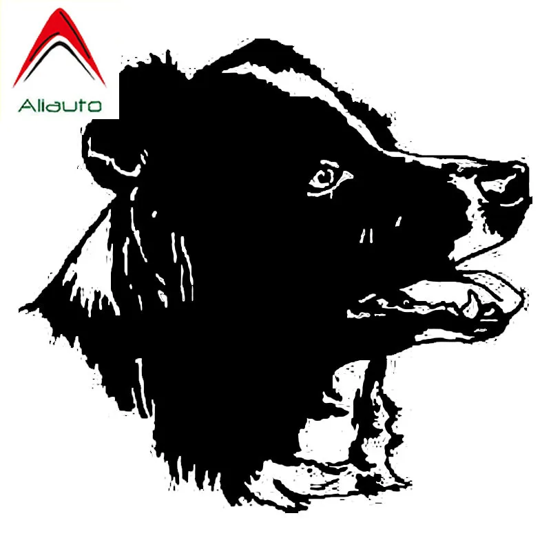 Автомобильные наклейки Aliauto Border Collie Dog светоотражающая виниловая наклейка