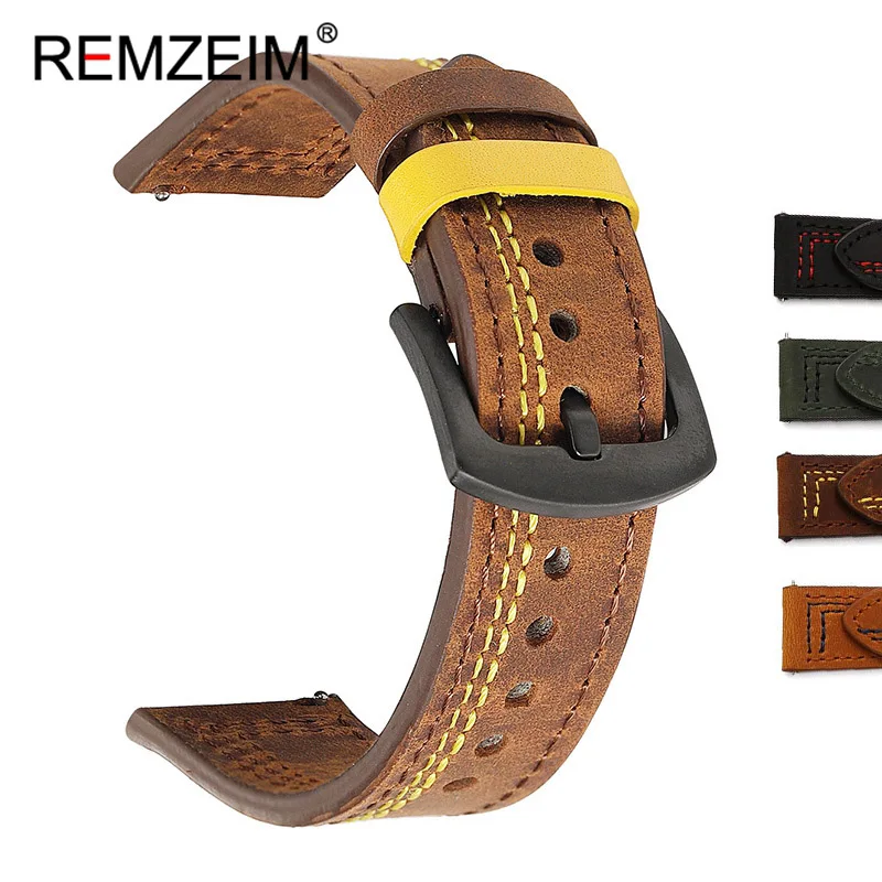Watch Band 18mm 20mm 22mm 24mm Genuine Leather Strap For Huawei GT 2 GT2 Pro Watch Strap Replacements Watch Men Women Strap
Watch Band 18mm 20mm 22mm 24mm Genuine Leather Strap For Huawei GT 2 GT2 Pro Watch Strap Replacements Watch Men Women Strap