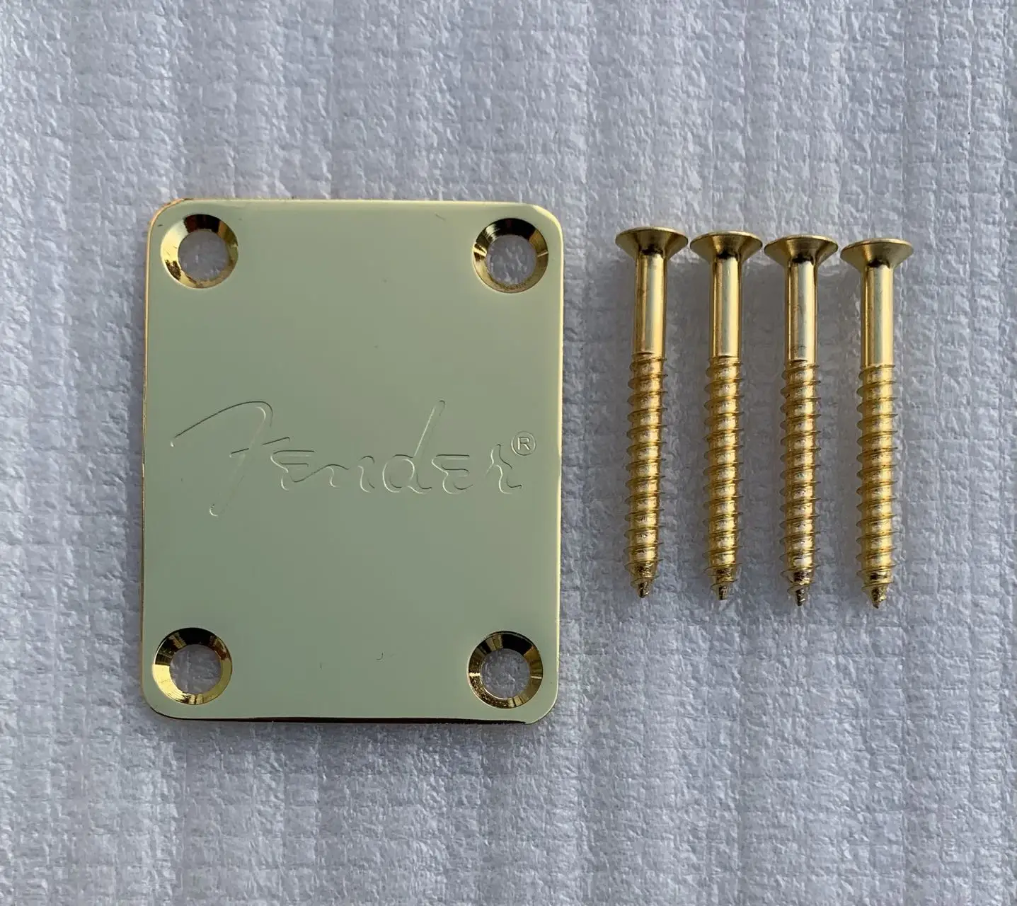 Professional Genuine F Neck Jointed Plate for Electric Guitars Accessories Gold Color Musical Instrument Made in Korea #3477
Professional Genuine F Neck Jointed Plate for Electric Guitars Accessories Gold Color Musical Instrument Made in Korea #3477