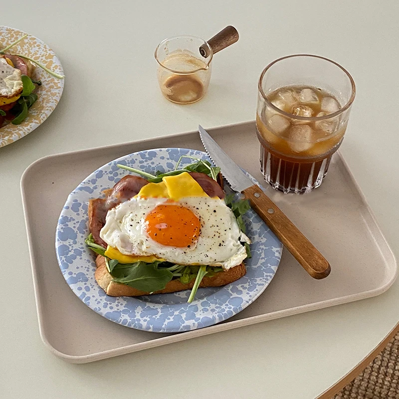 Cake Tray Simple Style Multi-color Dessert Storage Tray Cake Plate For Kitchenware Baking Plate 파스타접시 поднос
Cake Tray Simple Style Multi-color Dessert Storage Tray Cake Plate For Kitchenware Baking Plate 파스타접시 поднос