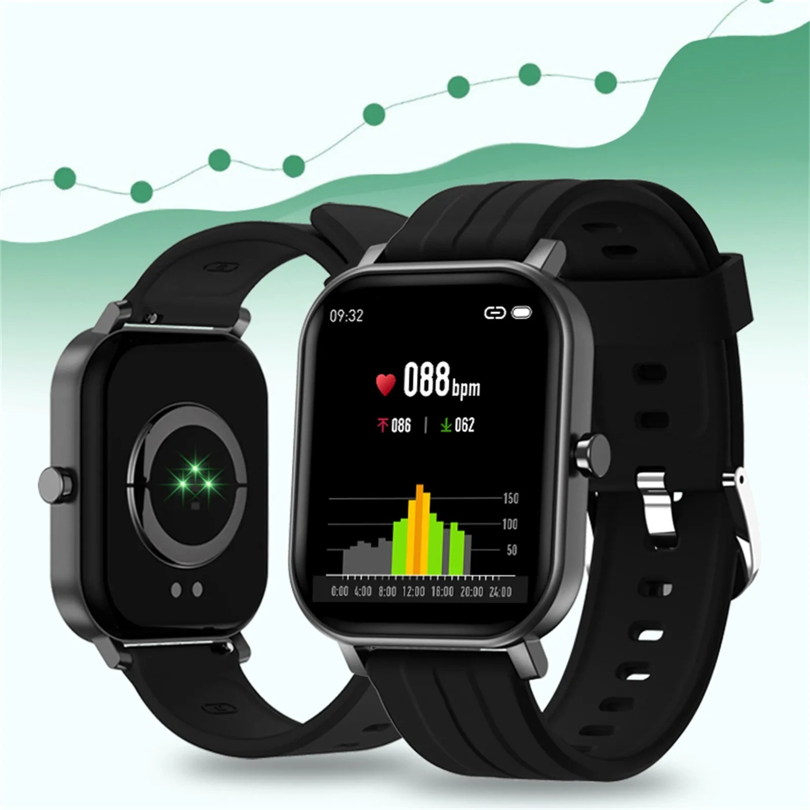 Sports Bluetooth Call Smart Watch Fitness Heart Rate 1.69 InchTouch-Screen IP67 Waterproof Sports Multifunctional Watch
Sports Bluetooth Call Smart Watch Fitness Heart Rate 1.69 InchTouch-Screen IP67 Waterproof Sports Multifunctional Watch