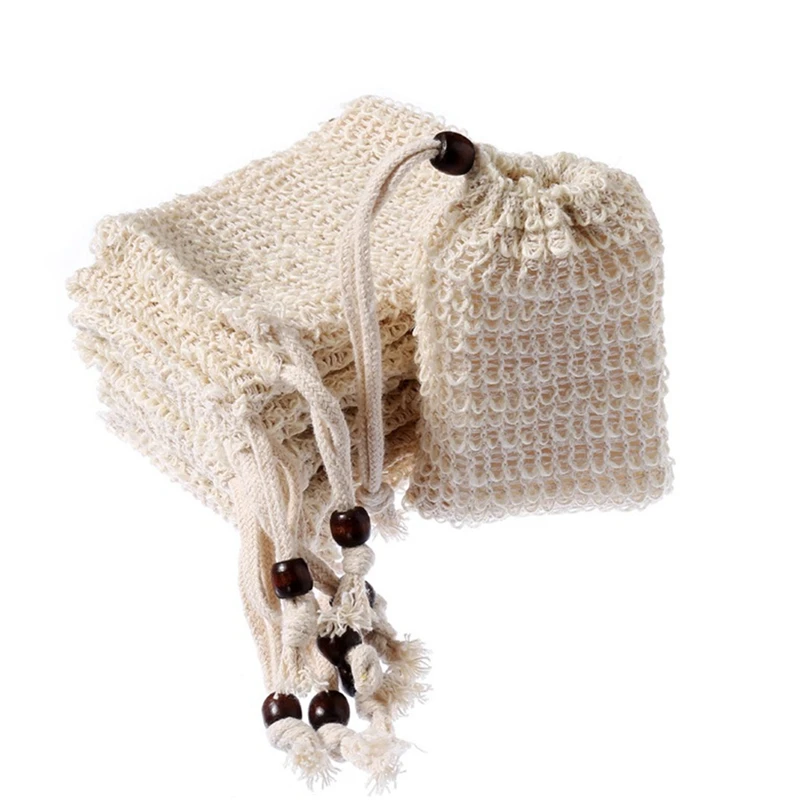 Natural Soap Bag Exfoliating Soap Saver Pouch Bath Pouch Soap Savers for Bar Soap with Drawstring Pocket
Natural Soap Bag Exfoliating Soap Saver Pouch Bath Pouch Soap Savers for Bar Soap with Drawstring Pocket
