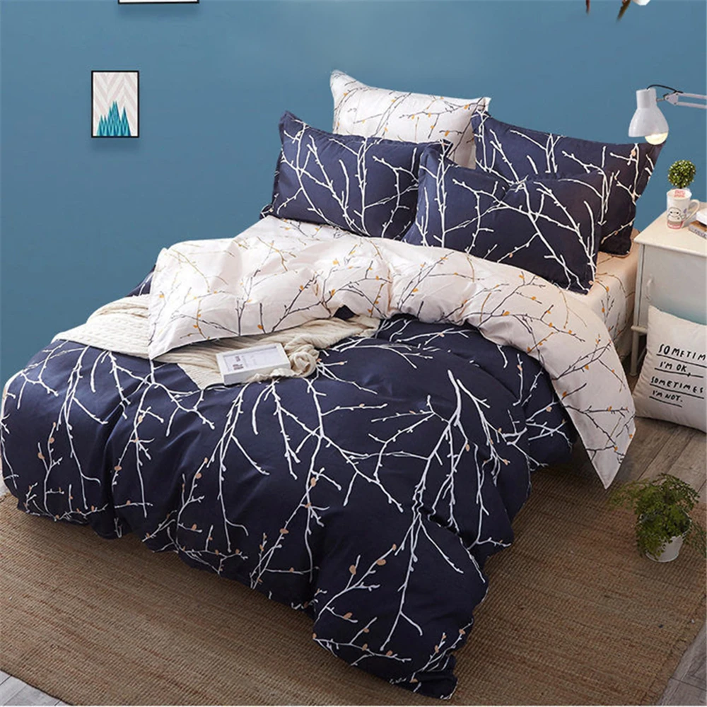 Bohemia Luxury Bedding Set Home Double-sided Design Duvet Cover Pillowcase Sets Polyester Bedclothes Branches Comforter Cover
Bohemia Luxury Bedding Set Home Double-sided Design Duvet Cover Pillowcase Sets Polyester Bedclothes Branches Comforter Cover