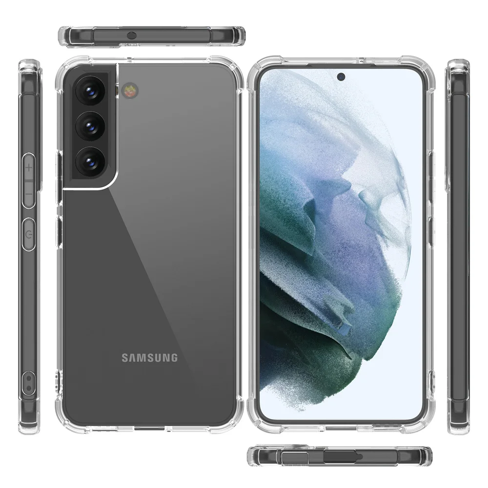 Shockproof Case for Samsung Galaxy S22 S22+ Plus Ultra S21 S20 FE Phone Soft TPU Transparent Clear Silicone Back Cover
Shockproof Case for Samsung Galaxy S22 S22+ Plus Ultra S21 S20 FE Phone Soft TPU Transparent Clear Silicone Back Cover