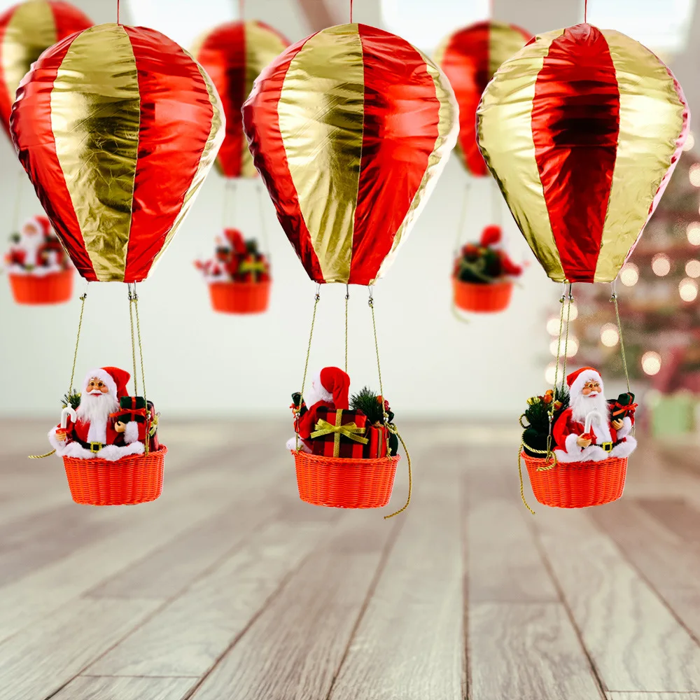 Christmas Decorations for Home Creative Santa Claus Air Balloon Ornaments Xmas Gifts Christmas Decorations Navidad 2021 Noel
Christmas Decorations for Home Creative Santa Claus Air Balloon Ornaments Xmas Gifts Christmas Decorations Navidad 2021 Noel