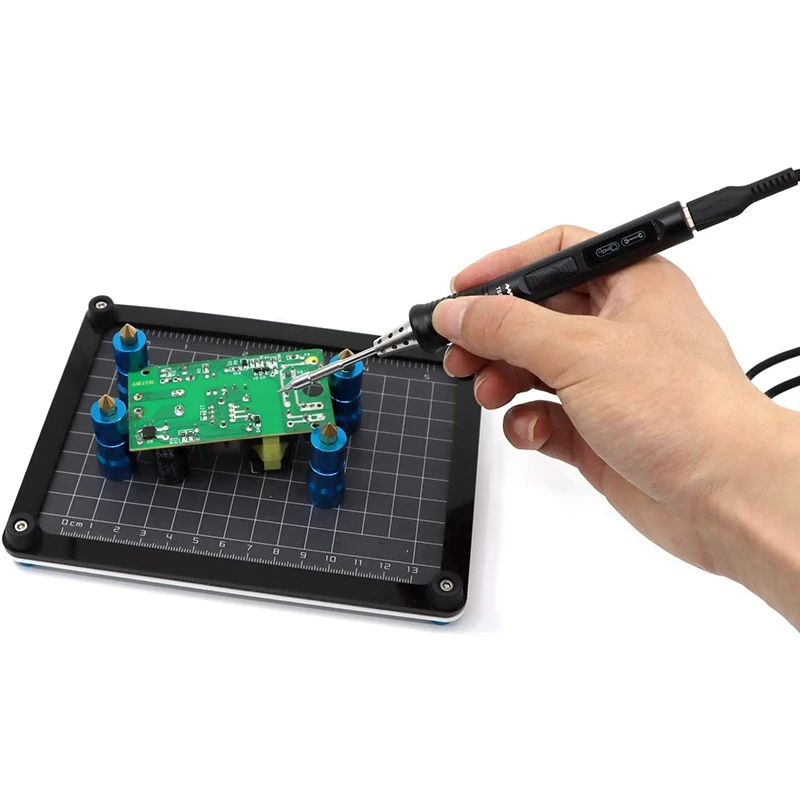 Mini Ts80P 9V/12V Usb Smart Adjustable Temperature Oled Display Portable Digital Soldering Iron Tool
Mini Ts80P 9V/12V Usb Smart Adjustable Temperature Oled Display Portable Digital Soldering Iron Tool