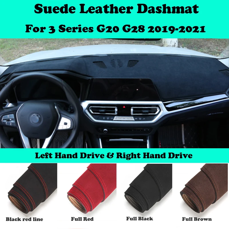 For BMW 3 Series G20 G28 318i 316I 320I 328I M340 2019-2021 Suede Leather Dashmat Dashboard Cover Pad Dash Mat Car-Styling
For BMW 3 Series G20 G28 318i 316I 320I 328I M340 2019-2021 Suede Leather Dashmat Dashboard Cover Pad Dash Mat Car-Styling