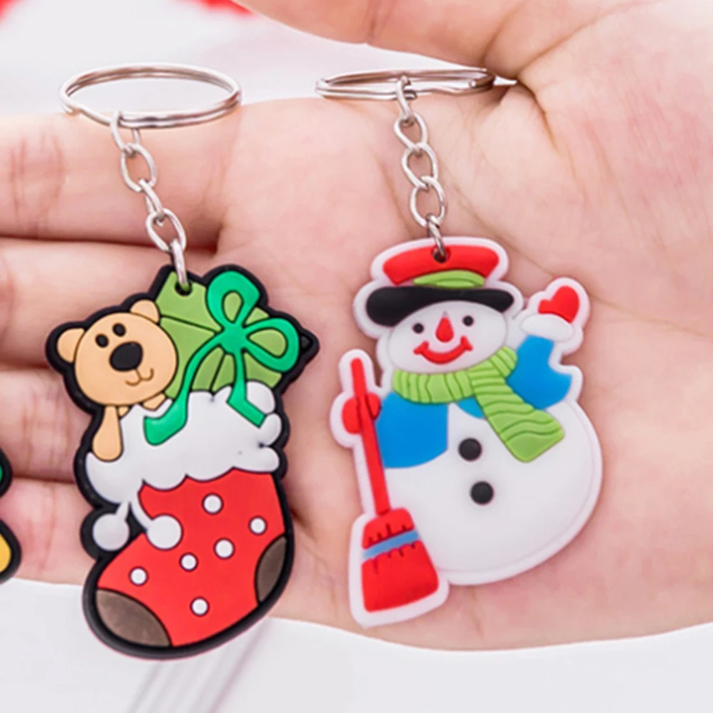 XMAS Key Ring Key Chains Cartoon Cute Santa Keychain Christmas Sock Keychain Cartoons Girlfriend Snowman Decor Couple Key Ring
XMAS Key Ring Key Chains Cartoon Cute Santa Keychain Christmas Sock Keychain Cartoons Girlfriend Snowman Decor Couple Key Ring