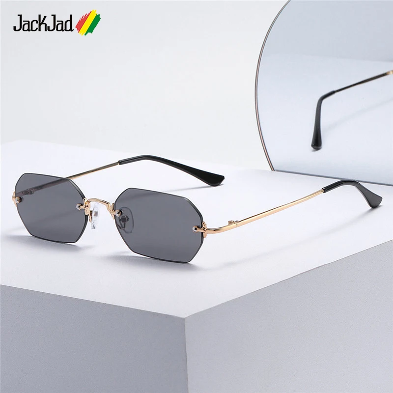 JackJad 2021 Fashion Cool Unique Rimless Style Slim Sunglasses Vintage Women ins Brand Design Sun Glasses Oculos De Sol 3510
JackJad 2021 Fashion Cool Unique Rimless Style Slim Sunglasses Vintage Women ins Brand Design Sun Glasses Oculos De Sol 3510
