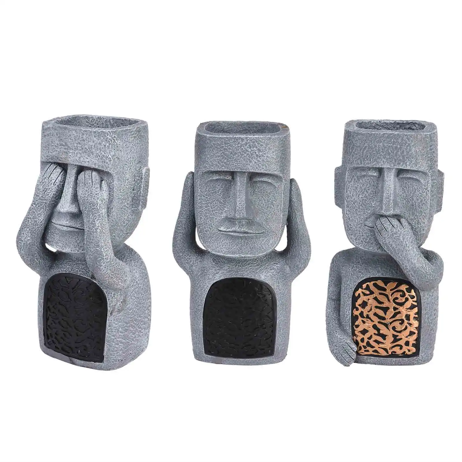 See Hear Speak No Evil Garden Easter Island Statues Creative Resin Sculpture Easter Island Statue Garden Resin Decoration hot #
See Hear Speak No Evil Garden Easter Island Statues Creative Resin Sculpture Easter Island Statue Garden Resin Decoration hot #