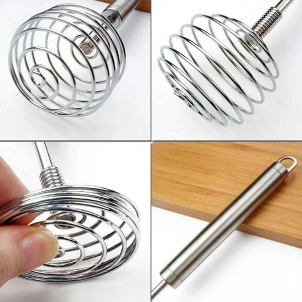 Stainless Steel Manual Whisk Multifunction Multi-role Egg Beater Potato Masher B99
Stainless Steel Manual Whisk Multifunction Multi-role Egg Beater Potato Masher B99